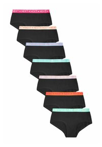 Next - BRIGHT ELASTIC 7 PACK - Slip - black Thumbnail-Bild 1