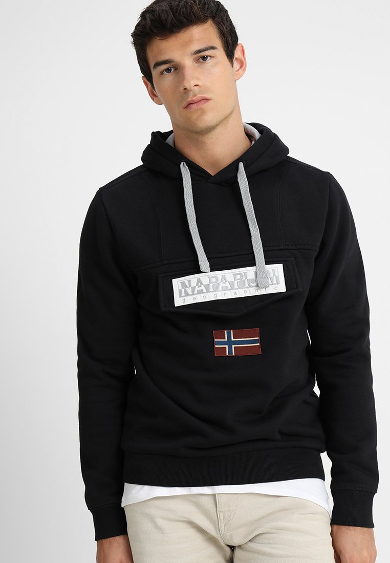 napapijri burgee hoodie black
