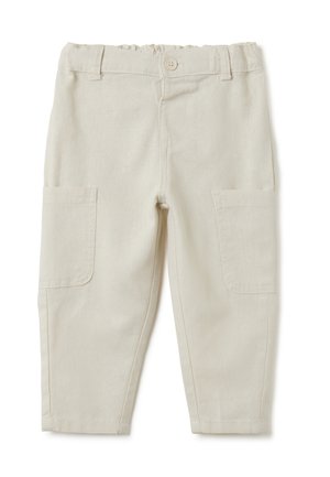 REGULAR FIT - Broek - light beige