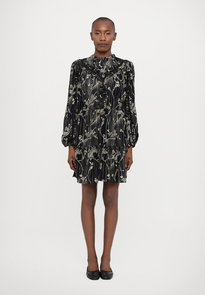 Sea SUNNIVA PRINT DRESS - Vestido informal - black