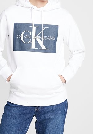 Calvin Klein Jeans Sweat à capuche - white