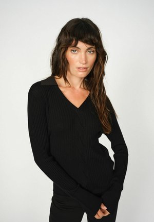 RELENA - Langarmshirt - black