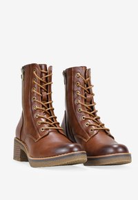 Bosanova CON CREMALLERA Y CORDONES - Botines con cordones - marron