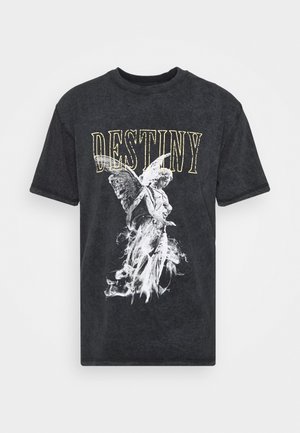 UNISEX - Print T-shirt - black