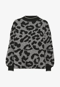 Non selezionato, grey black animal pattern