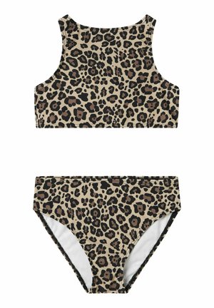 Name it LEOPRINT - Bikini - brown lentil