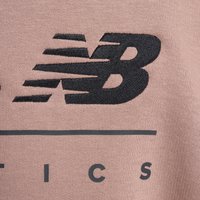 Tessuto rosa chiaro con un grande logo ricamato nero "NB" e linee orizzontali, caratterizzato da un design semplice e moderno.