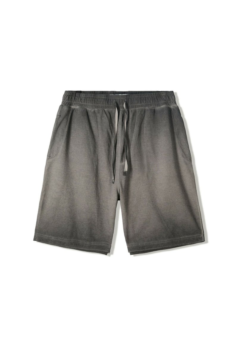 【BERSHKA】FADED - EFFECT WAFFLE ベルシュカ ショートパンツ Bershka faded effect waffle knit bermuda shorts in