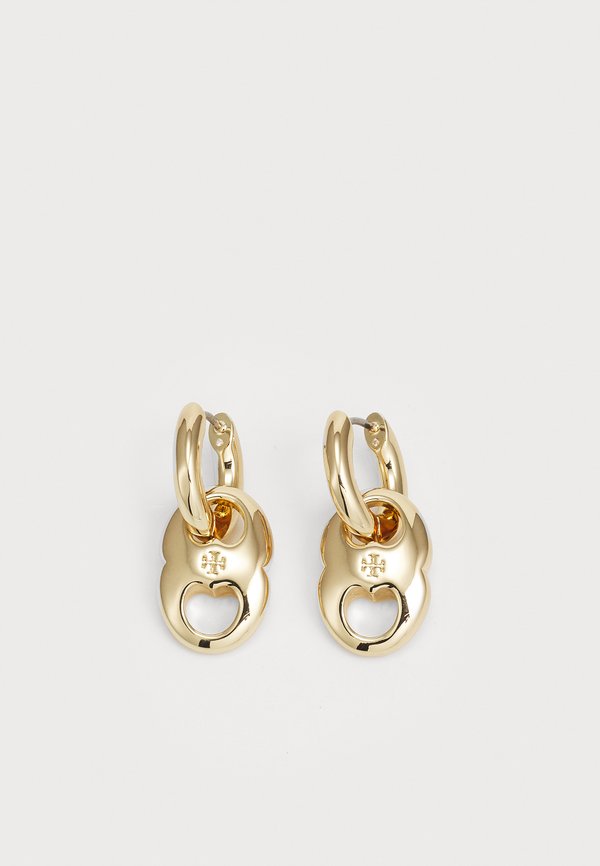 SMALL GEMINI LINK HOOP EARRINGS - Ohrringe