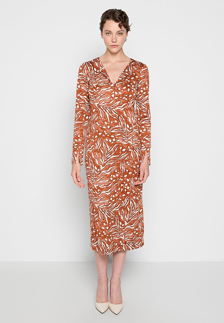 Diane von Furstenberg Maxi-jurk koper