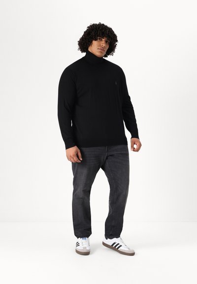 Polo Ralph Lauren Big & Tall LONG SLEEVED  PULLOVER - Džemperis - black