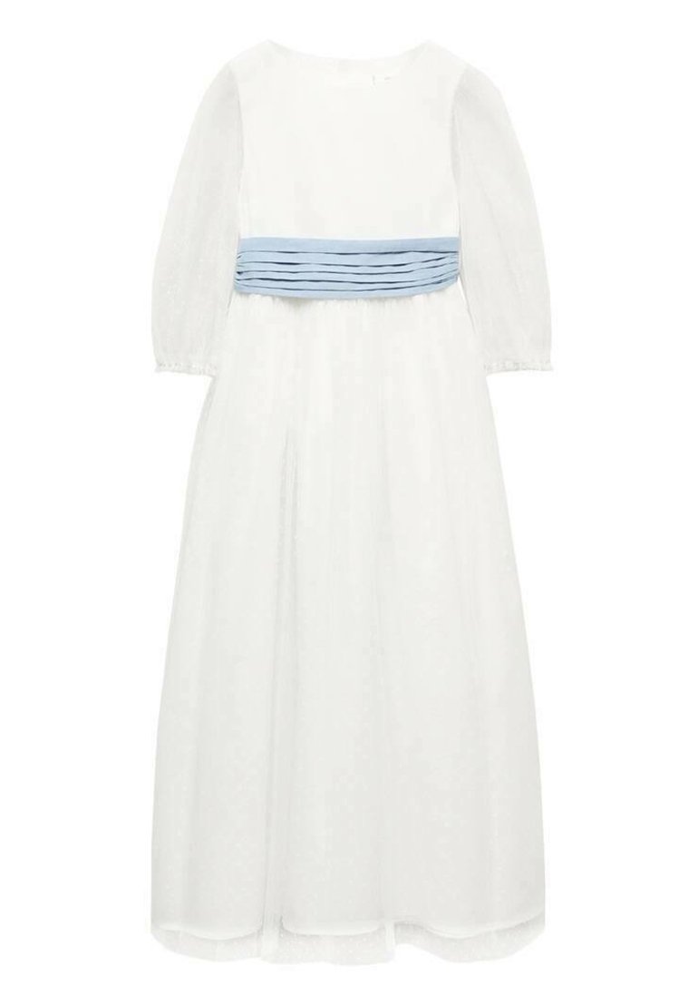 Mango Kids LUCI Vestido informal white/blanco