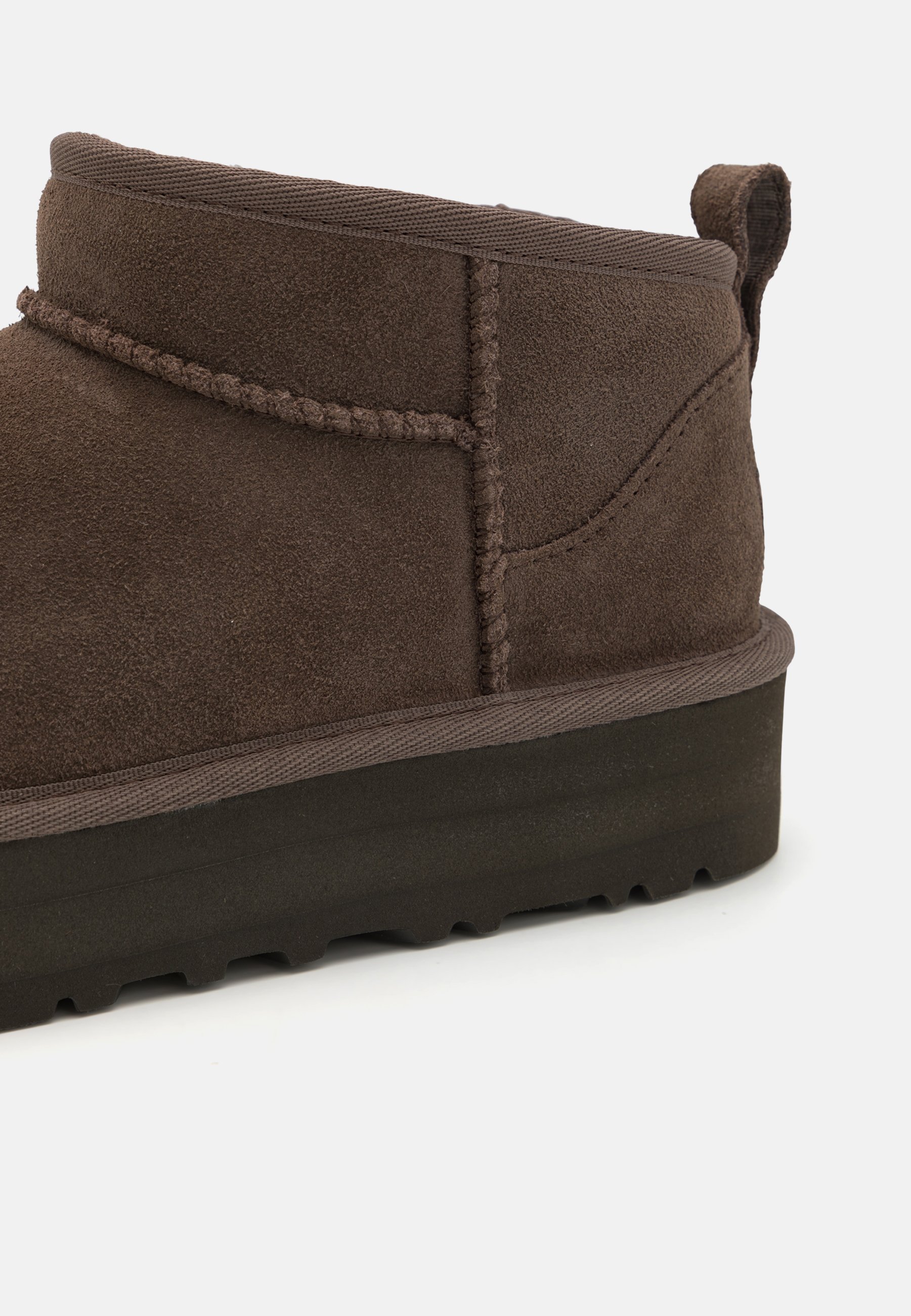 UGG CLASSIC ULTRA MINI PLATFORM UNISEX - Botines - dark brown