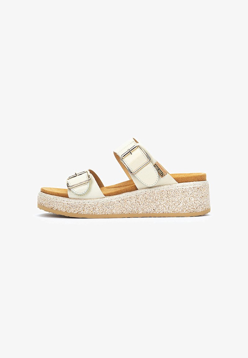 Pikolinos ALZIRA - Mules de tacón - white