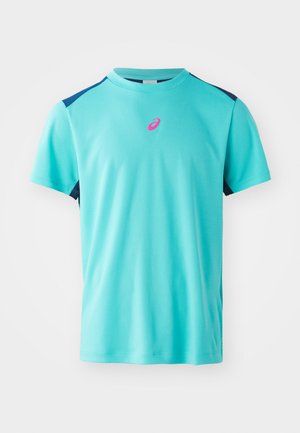 ASICS PADEL COURT TOP - Camiseta deportiva - energy aqua