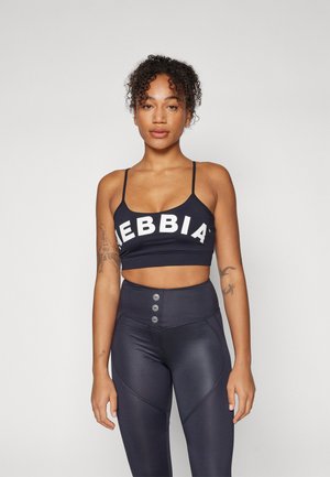 LOW SUPPORT BRA  - Urheiluliivit: kevyt tuki - black
