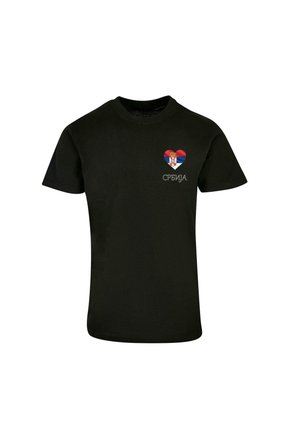 Merchcode, FOOTBALL - SERBIA, czarny