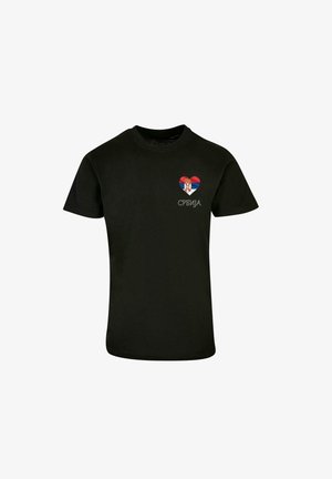 Merchcode, FOOTBALL - SERBIA, czarny