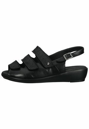 Sandalias de cuña - black f