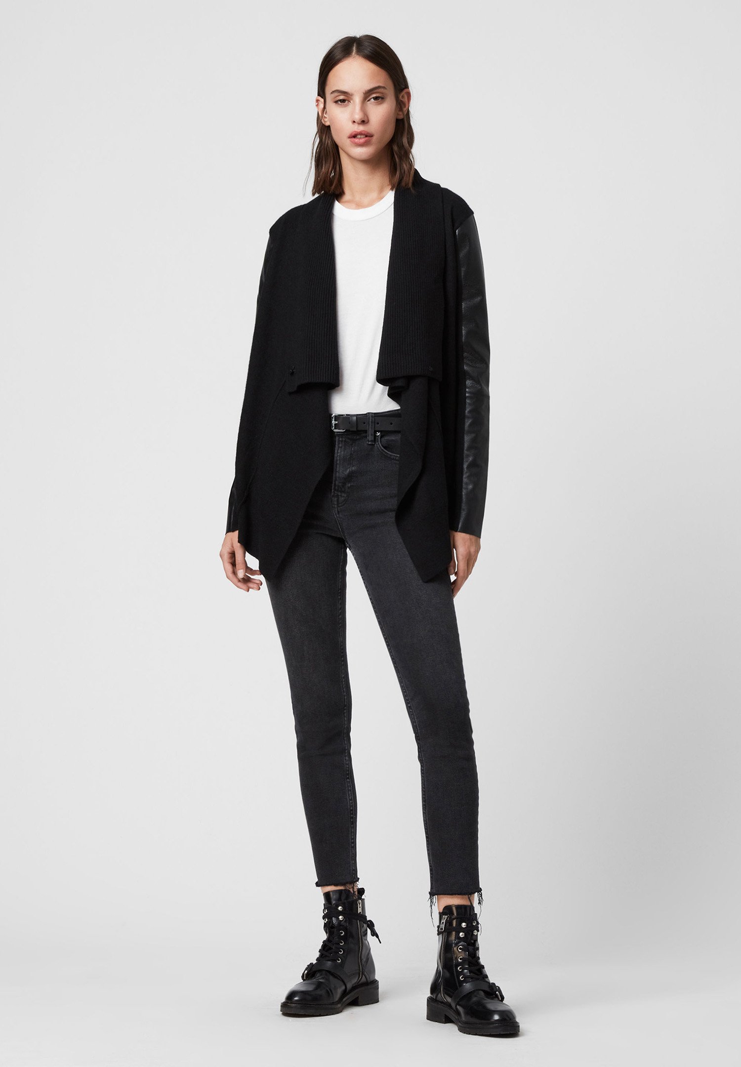 AllSaints LUCIA - Cardigan - black 