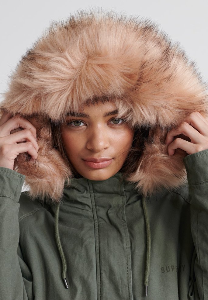 Superdry CHEETAH ROOKIE - Parka - khaki 