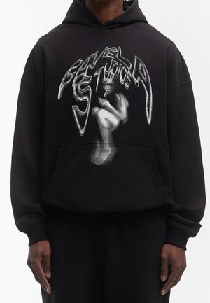 Kapuzenpullover - black