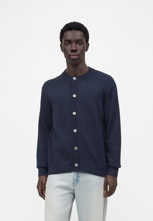 Selected, SLMBRAUN O NECK - Gilet - sky captain
