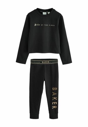 REGULAR FIT - BACK GRAPHIC   SET   - Pyjama set - black