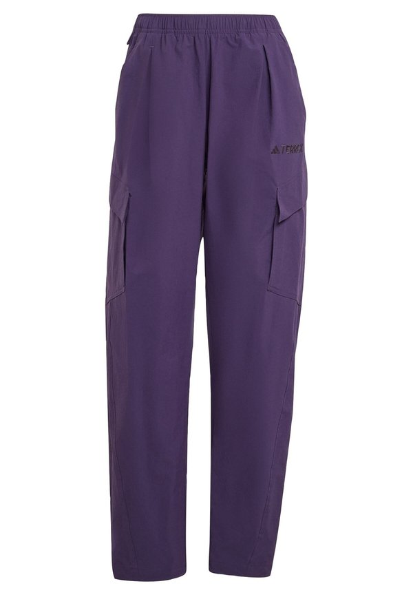 XPLORIC CARGO - Outdoor trousers - aurora plum4