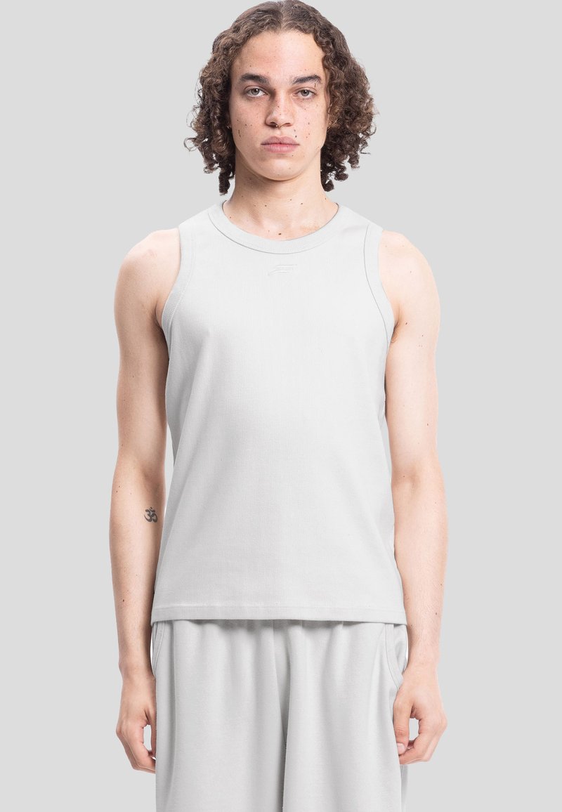 FAVELA BASIC DISTRESSED TANKTOP - Μπλούζα - vintage white