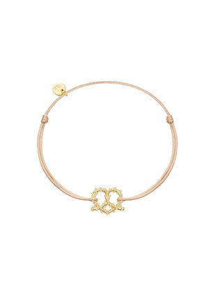 Glanzstücke München BREZEL - Armband - gelbgoldfarben