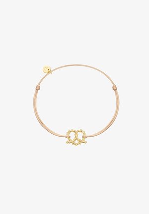 Glanzstücke München BREZEL - Pulsera - gelbgoldfarben