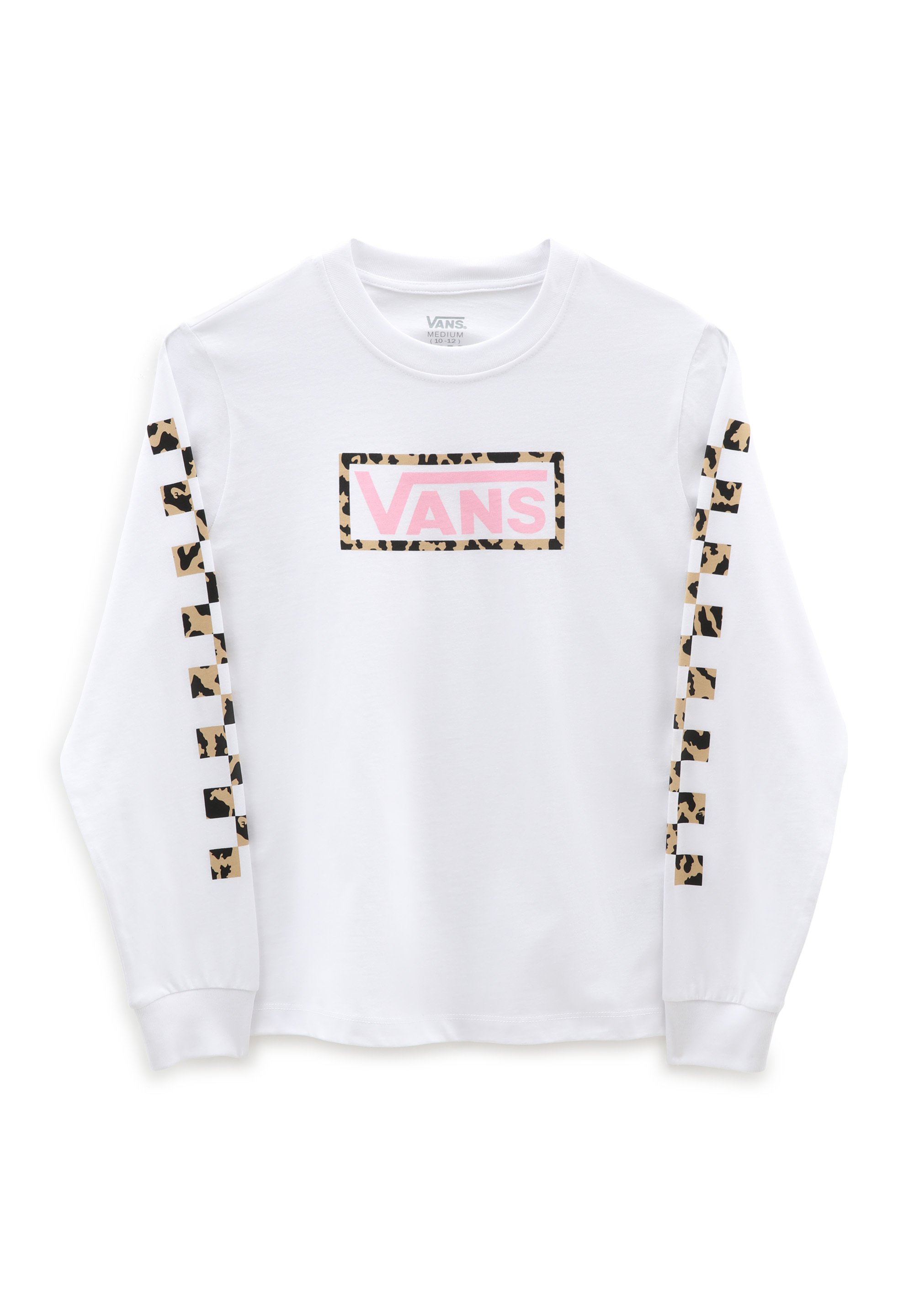 vans long sleeve leopard