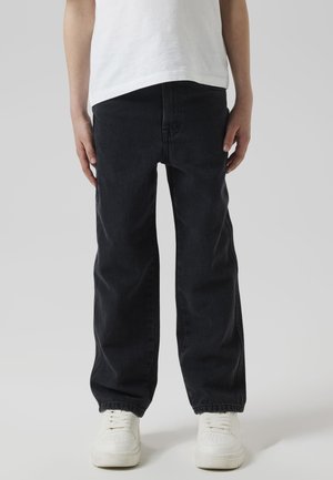 NKMRYAN LOOSE - Relaxed fit jeans - black denim
