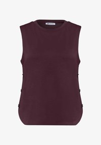 Sélectionné, rustic rouge