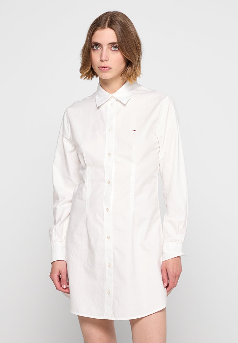 Tommy Jeans Blousejurk wit