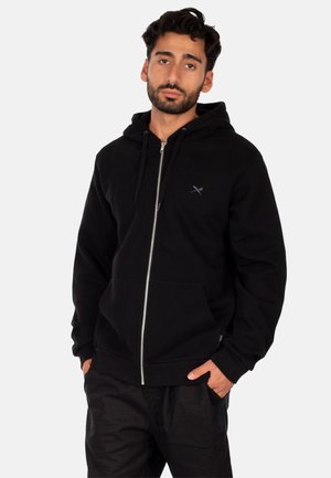 Iriedaily, MINI FLAG 2 ZIP HOOD - Sweatjacke - mottled black