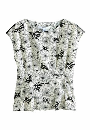 SHORT SLEEVE MIX - Pusero - ladder trim mono print