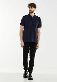 Street One MEN BASIC - Polo - blau