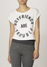 ONLY Camiseta estampada - off-white