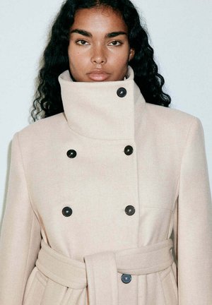 Mango, ADULT - Classic coat - sand
