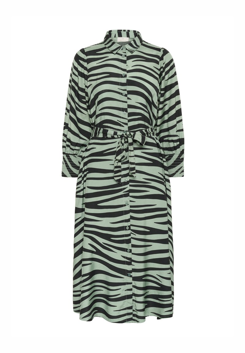 Kaffe Blousejurk groen