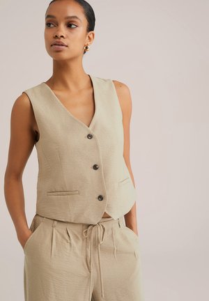 WE Fashion Liemenė - beige