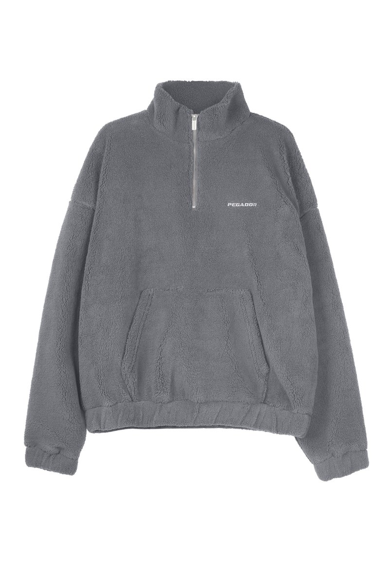 Pegador Fleece trui grijs