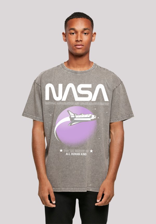 NASA SHUTTLE ORBIT - T-Shirt print - asphalt
