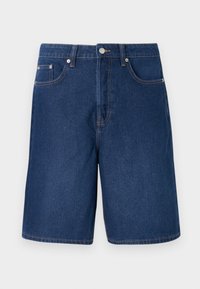 ONSFIVE BAGGY - Shorts vaqueros - dark blue denim