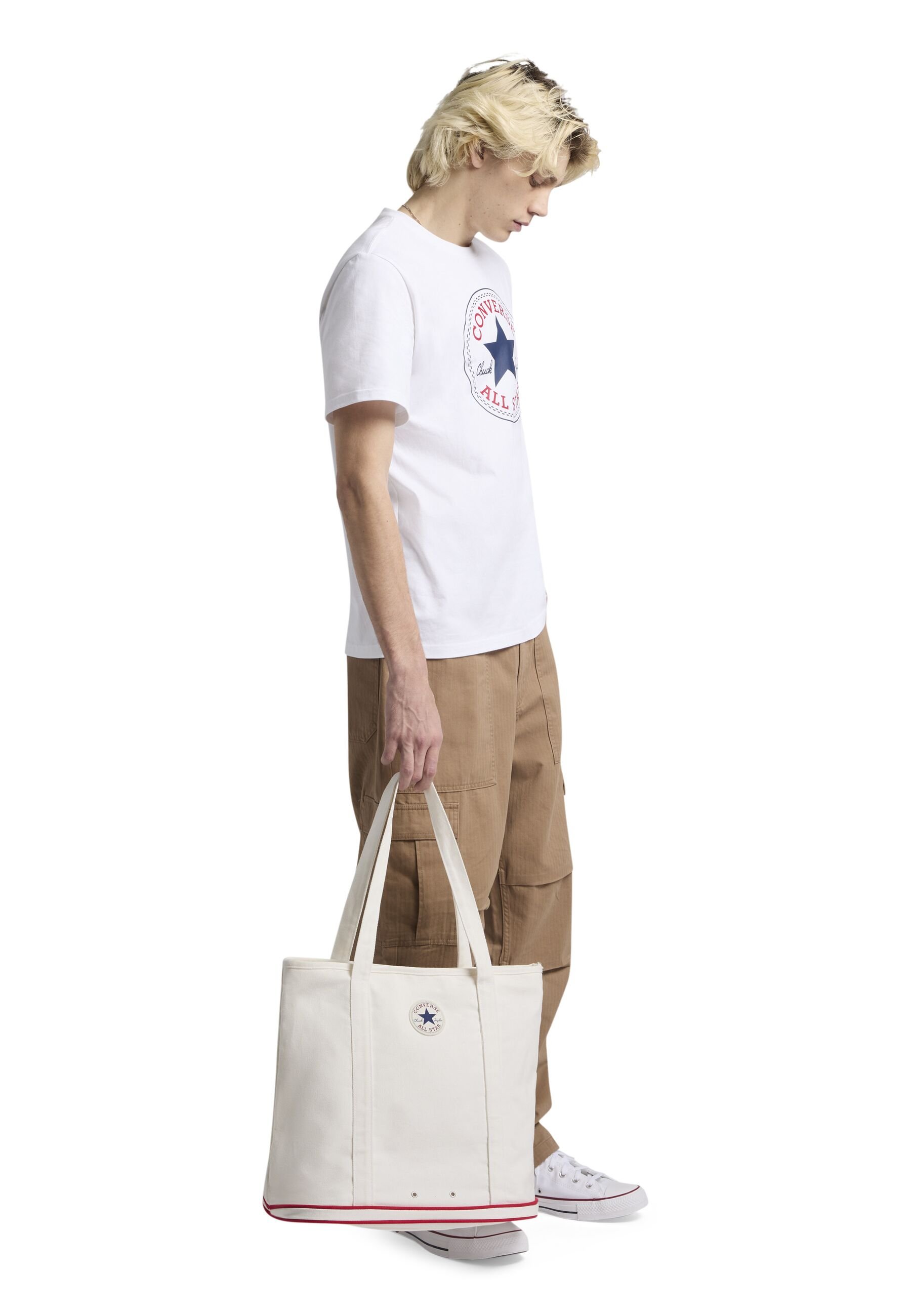 Converse CAM CHUCK UNISEX - Tote bag - egret/white - Zalando.co.uk