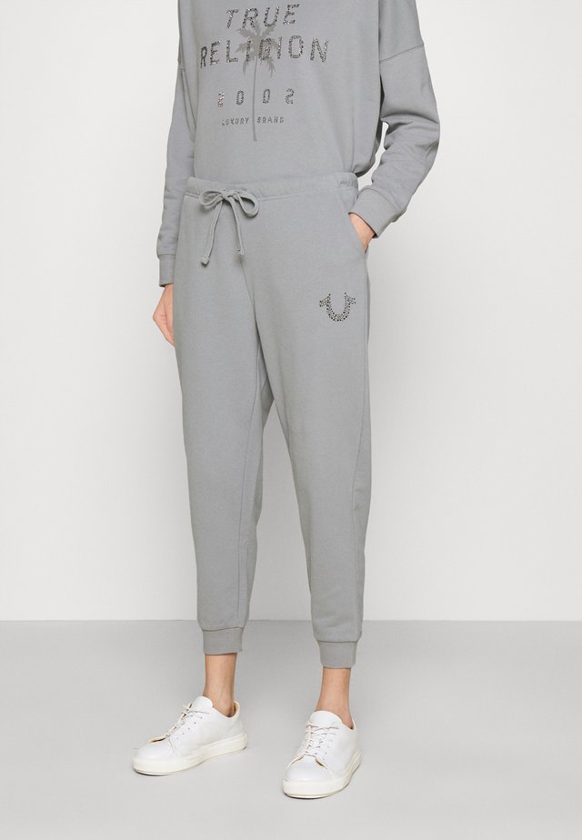 PANT HORSESHOE WITH FROST - Tracksuit bottoms - frost