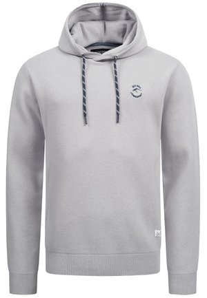 INDICODE JEANS LONGVIEW - Kapuzenpullover - lt grey mix