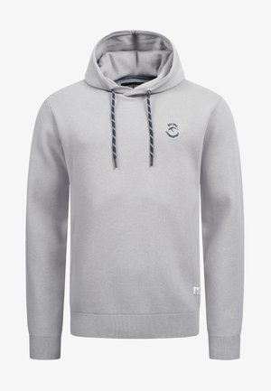 INDICODE JEANS LONGVIEW - Kapucnis pulóver - lt grey mix